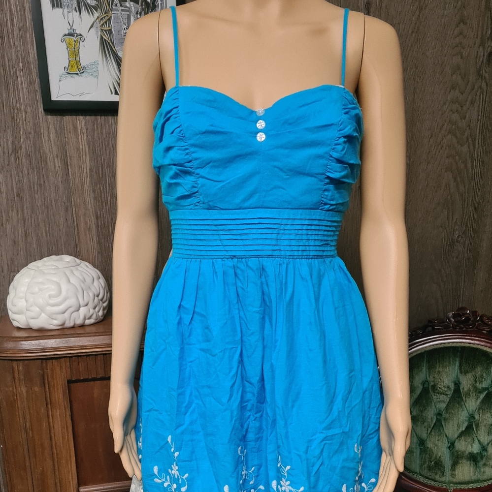 Blue Cocktail Dress